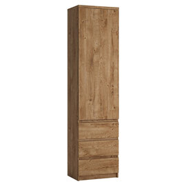 Felton Wooden Cupboard With 1 Door In Oak