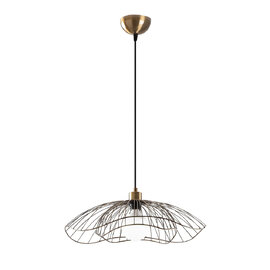 Farac Metal Ceiling Pendant Light in Vintage