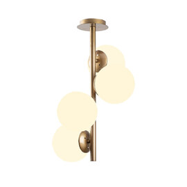 Faze Metal Ceiling Pendant Light in Gold