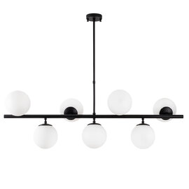 Fazli Metal Ceiling Pendant Light in Black and White