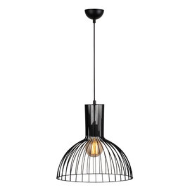 Fellini Metal Ceiling Pendant Light in Black