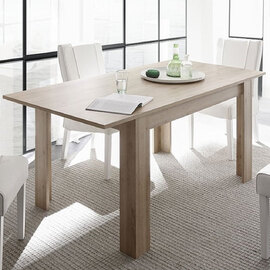 Ferndale Wooden Extending Dining Table In Cadiz Oak