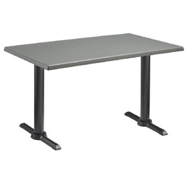 Fernie 120cm x 70cm Wooden Bistro Table In Grey
