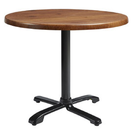 Fernie 60cm Wooden Flip Top Round Bistro Table In Natural