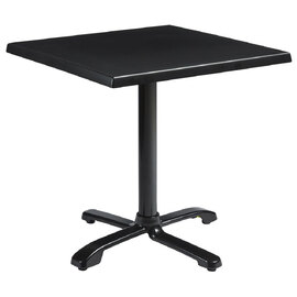 Fernie 80cm Wooden Flip Top Square Bistro Table In Black