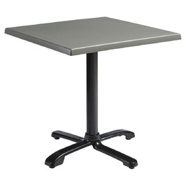 Fernie 80cm Wooden Flip Top Square Bistro Table In Grey