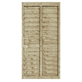 Fico Wooden Garden Traditional Lap Gate In Natural