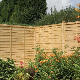 Fico Wooden Garden Traditional Lap Panel In Natural 6x5