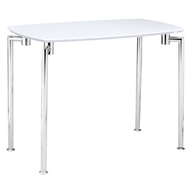 Filia High Gloss Console Table In White