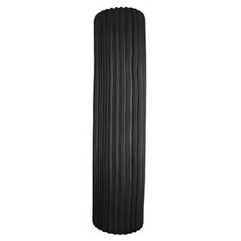 Fjord Ceramic Large Decorative Vase In Matt Black