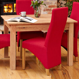 Fornatic Small Wooden Dining Table In Oak