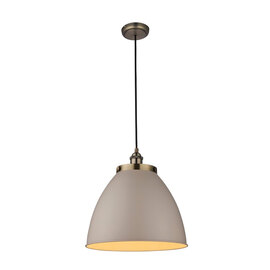 Franklin Large Pendant Light In Brass