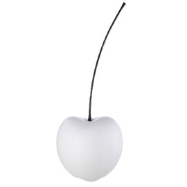 Gaily Large Ceramic Cherry Sculpture - Matt White