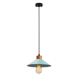 Givon Metal Ceiling Pendant Light in Blue