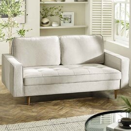 Haldrex Fabric 3 Seater Sofa in Beige