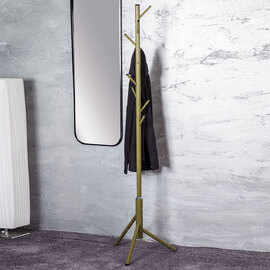 Halifax Metal Coat Stand In Green