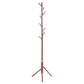 Halifax Metal Coat Stand In Red