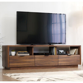 Hamlet Wooden TV Stand With 3 Drawers In Walnut