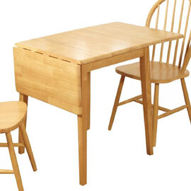 Harrisburg Wooden Drop Leaf Dining Table In Oak