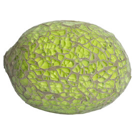 Hasselt Decorative Mosaic Glass Lemon In Green