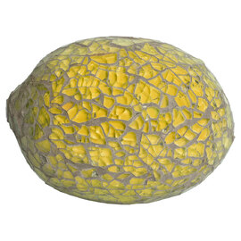 Hasselt Decorative Mosaic Glass Lemon In Yellow