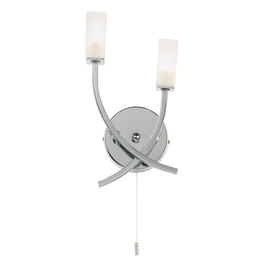 Havana Wall Light In Chrome