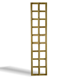 Helsinki Small Wooden Garden Trellis In Natural 6FT