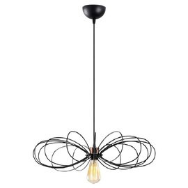 Hemdem Metal Ceiling Pendant Light in Black