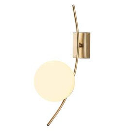 Hilal Metal Wall Lamp in Gold