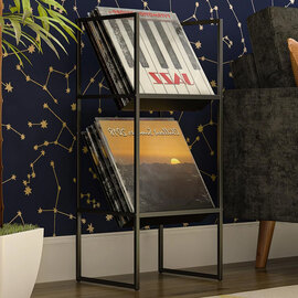 Hilux Metal Shelving Unit In Black
