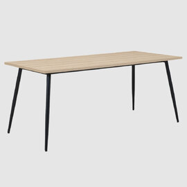 Hobart Large Wooden Dining Table In Oak