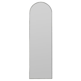 Hurstan Arch Leaner Mirror In Black Frame