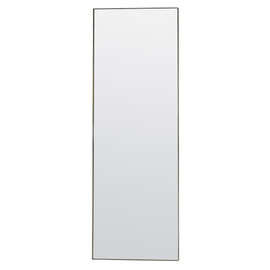 Hurstan Large Rectangular Leaner Mirror In Champagne Frame