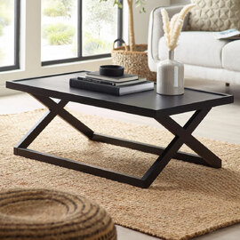 Hyannis Wooden Coffee Table - Black