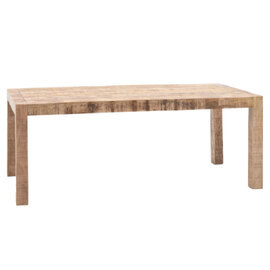 Inca Wooden Dining Table In Natural