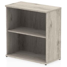 Ingle MFC Home And Office Bookcase With 2 Shelves In Grey Oak