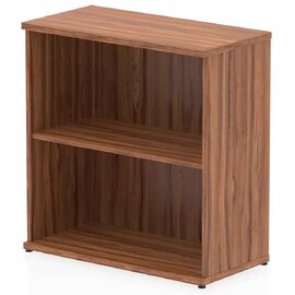 Ingle MFC Home And Office Bookcase With 2 Shelves In Walnut