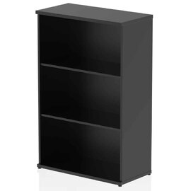 Ingle MFC Home And Office Bookcase With 3 Shelves In Black