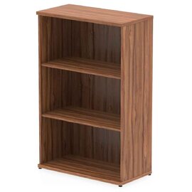 Ingle MFC Home And Office Bookcase With 3 Shelves In Walnut