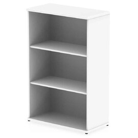 Ingle MFC Home And Office Bookcase With 3 Shelves In White