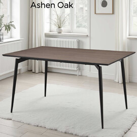 Irmo Wooden Dining Table in Ashen Oak