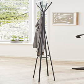 Janesville Metal Coat Stand In Grey