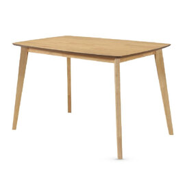 Jerome Small Wooden Rectangular Dining Table In Oak