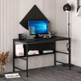 Jomix Wooden Laptop Desk in Black