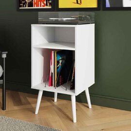 Jordan Fabric Home And Office Cabinet With 2 Shelves in White