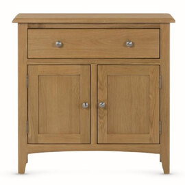 Kamiah Wooden Sideboard With 2 Doors 1 Drawer In Oak