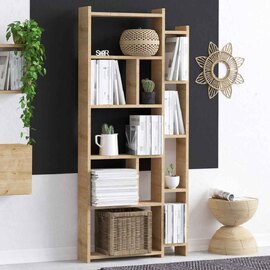 Kanso Wooden Shelving Unit in Oak
