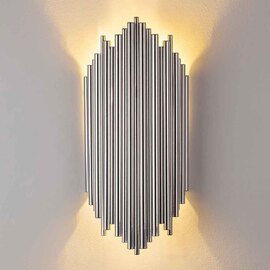 Kara Metal Wall Lamp in Chrome