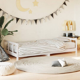 Katonah 90x200cm Wooden Children Bed In White