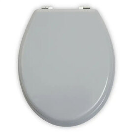 Kelant Wooden Toilet Seat In Matt Grey